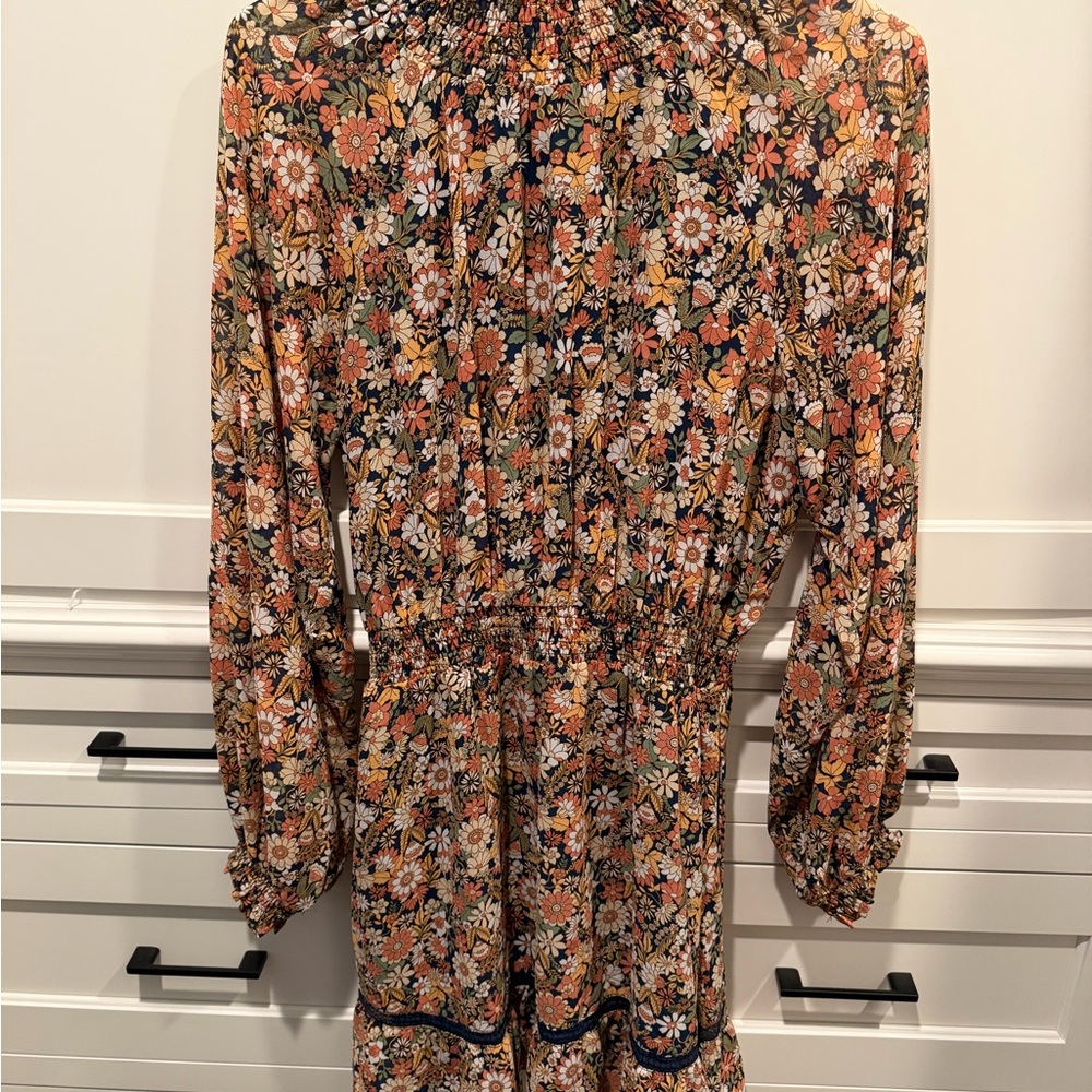 Lost + Wander Multicolor Floral Dress